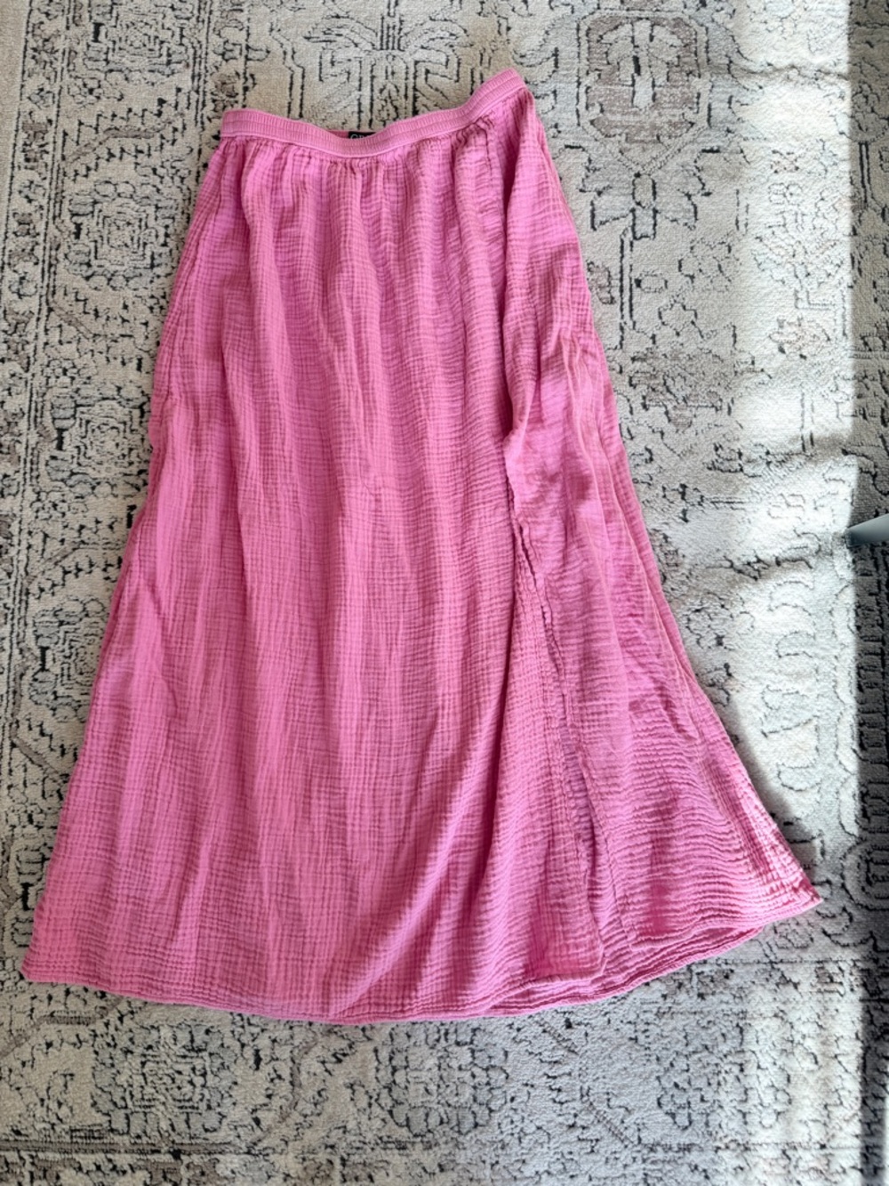 JCrew Pink Maxi Skirt